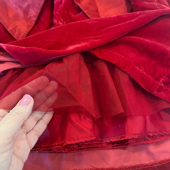 Gymboree Velvet Special Occassion Ruby Dress - Picture 5 of 5